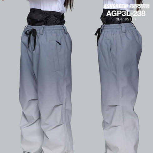 ASHGREEM (アッシュグリーム) 【予約商品】 25-26 スノーボードウェア パンツ 単品 プリント AGP3L-238 スノーウェア スノボウェア スキーウェア スノボーウェア 下 スノーパンツ メンズ レディース 新作